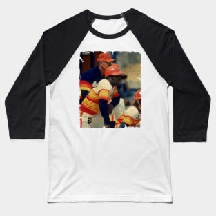 Bill Virdon and Joe Morgan in Houston Astros Baseball T-Shirt